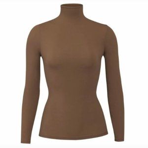 SKIMS FITS EVERYBODY TURTLENECK TOP | OXIDE